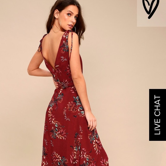 NWT lulus wrap dress - Picture 2 of 3